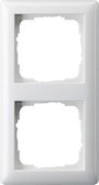 GIRA 021203 Keret 2 részes Rendszer 55, Standard 55 Tiszta fehér (fényes) bélyegkép