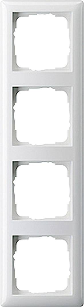 GIRA 021403 Keret 4 részes Rendszer 55, Standard 55 Tiszta fehér (fényes)