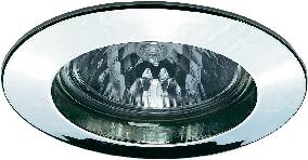Paulmann 17946 PAULMANN Beépítő gyűrű Halogén GU5.3 50 W Króm 2. kép