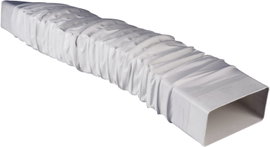 Laposcsatornás szellőzőcső 220 x 90 mm, Wallair N15898