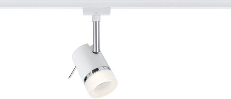 Paulmann Pipe Nagyfeszültségű sínrendszer lámpa URail GU10 10 W LED Króm, Fehér 2. kép