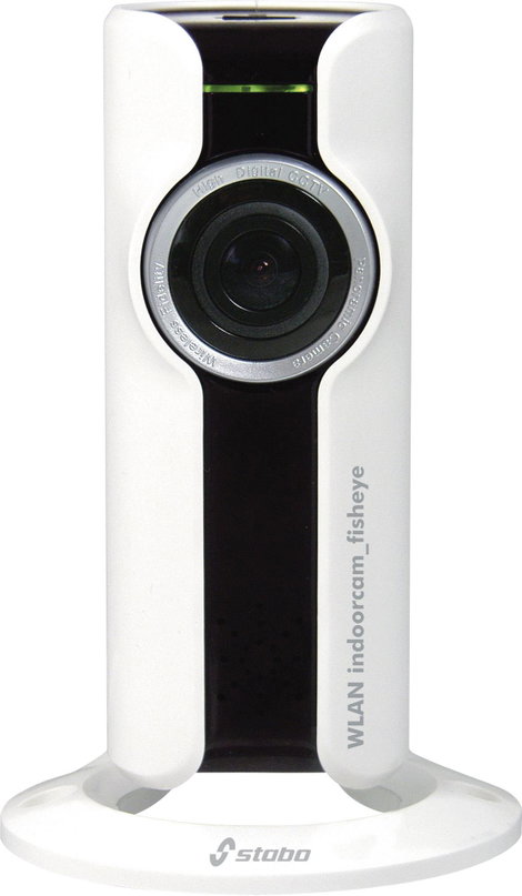 Stabo indoorcam_fisheye 51091 WLAN IP Megfigyelő kamera 1280 x 720 pixel