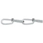 dörner + helmer 156148 Csomós lánc Ezüst Acél Galvanikusan cinkezett 30 m Láncszem erősség 1.8 mm bélyegkép