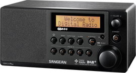 Sangean DDR-31+ Asztali rádió DAB+, URH AUX Fekete