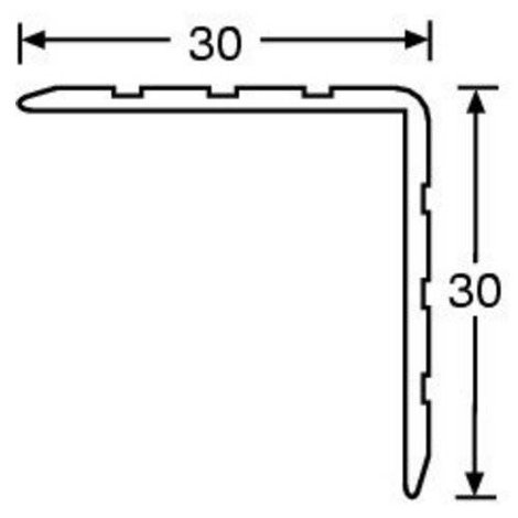 Adam Hall 6105 Élvédelem (H x Sz x Ma) 1 m x 30 mm x 30 mm Alumínium 1 db 2. kép