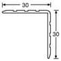 Adam Hall 6105 Élvédelem (H x Sz x Ma) 1 m x 30 mm x 30 mm Alumínium 1 db 2. bélyegkép