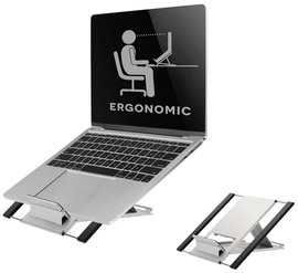 Neomounts NSLS100 Notebook állvány Dönthető, Állítható magasság