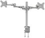 Neomounts FPMA-D935D 2 részes Monitor asztali tartó 25,4 cm (10) - 68,6 cm (27) Ezüst Állítható maga 2. bélyegkép