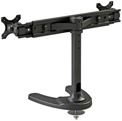 Neomounts FPMA-D700DD 2 részes Monitor talp 48,3 cm (19) - 76,2 cm (30) Fekete Állítható magasságú, 3. kép