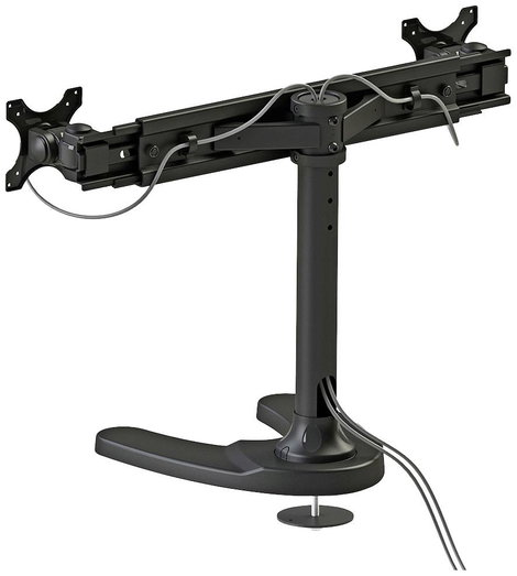 Neomounts FPMA-D700DD 2 részes Monitor talp 48,3 cm (19) - 76,2 cm (30) Fekete Állítható magasságú, 7. kép