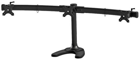 Neomounts FPMA-D700DD3 3 részes Monitor talp 25,4 cm (10) - 68,6 cm (27) Állítható magasságú, Csukló 2. kép