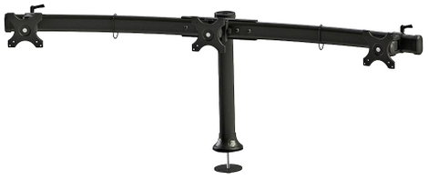 Neomounts FPMA-D700DD3 3 részes Monitor talp 25,4 cm (10) - 68,6 cm (27) Állítható magasságú, Csukló 3. kép