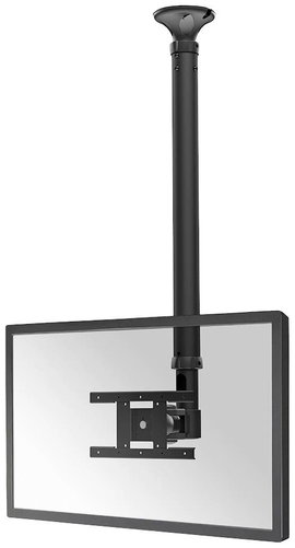 Neomounts FPMA-C100 1 részes Monitor mennyezeti tartó 25,4 cm (10) - 76,2 cm (30) Fekete Állítható m