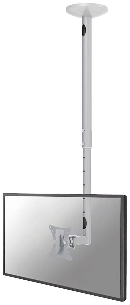 Neomounts FPMA-C050SILVER TV mennyezeti tartó 25,4 cm (10) - 76,2 cm (30) Dönthető + forgatható