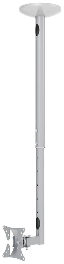 Neomounts FPMA-C050SILVER TV mennyezeti tartó 25,4 cm (10) - 76,2 cm (30) Dönthető + forgatható 2. kép