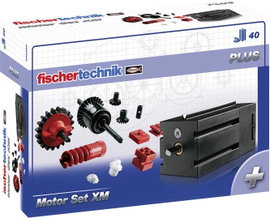 fischertechnik 505282 PLUS Motor Set XM Mechanika, Elektronika Kísérletező készlet 7 éves kortól
