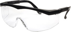 B-SAFETY PROTECTO BR306005 Védőszemüveg UV-védelemmel Fekete EN 166 DIN 166