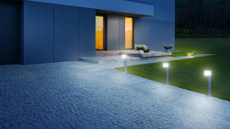 Steinel 055479 GL 80 SC LED-es kültéri lámpatest mozgásérzékelővel LED Fixen beépített LED-es 9.1 W 4. kép