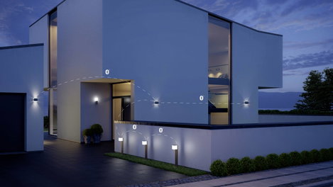 Steinel L 835 SC 055516 LED-es kültéri fali lámpa mozgásérzékelővel LED Fixen beépített LED-es 9.1 W 4. kép