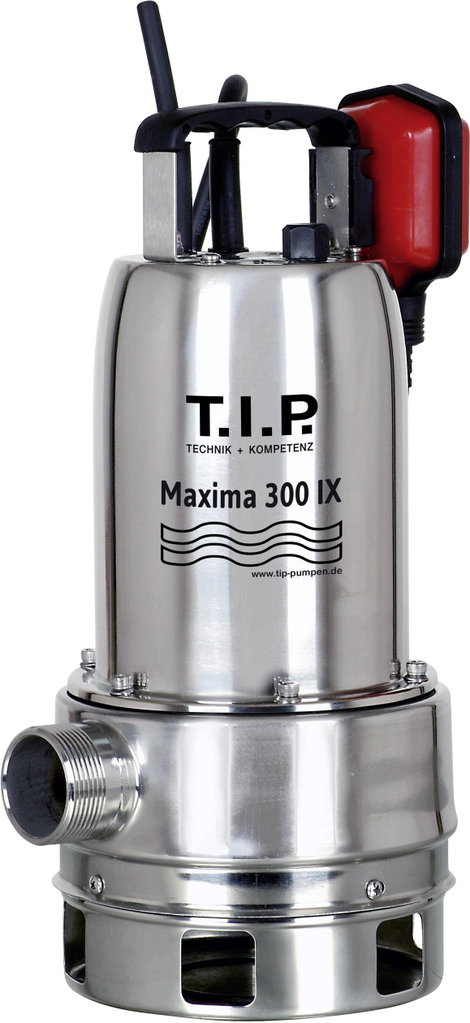 T.I.P. - Technische Industrie Produkte Maxima 300 IX 30116 Szennyvízszivattyú 18000 l/óra 8 m