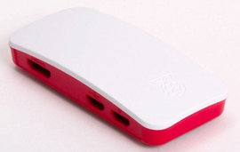 Raspberry Pi® Raspberry Pi SBC ház Alkalmas: Raspberry Pi Piros, Fehér