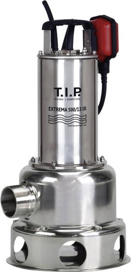 Szennyvíz búvárszivattyú 230 V 30000 l/óra 13 m T.I.P. 30171