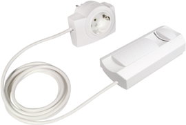 Ehmann 2660x0009 Zsinóros dimmer Alkalmas fényforrásokhoz: Halogén izzó, Izzó Fehér