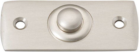 Heidemann 70409 Csengőgomb 1 részes Nikkelezett 24 V/1 A