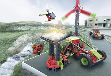 fischertechnik education STEM Renewable Energies MINT Kits Építőkészlet STEM Renewable Energies 2-4  11. kép