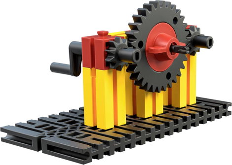 fischertechnik education Class Set Gears Osztály készlettel Építőkészlet Class Set Gears 30 tanuló + 16. kép