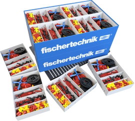fischertechnik education Class Set Gears Osztály készlettel Építőkészlet Class Set Gears 30 tanuló +