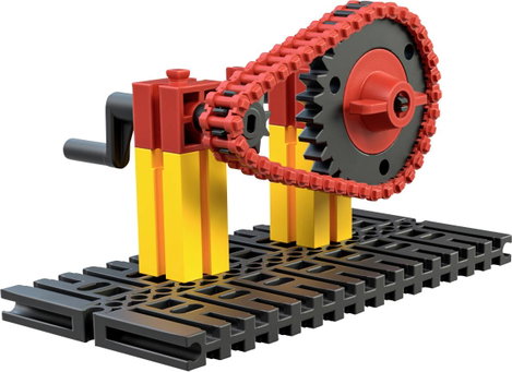 fischertechnik education Class Set Gears Osztály készlettel Építőkészlet Class Set Gears 30 tanuló + 5. kép