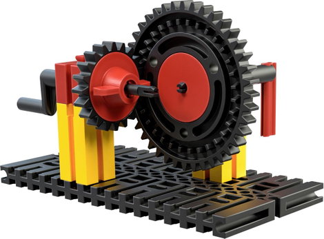 fischertechnik education Class Set Gears Osztály készlettel Építőkészlet Class Set Gears 30 tanuló + 8. kép