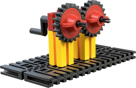fischertechnik education Class Set Gears Osztály készlettel Építőkészlet Class Set Gears 30 tanuló + 9. kép