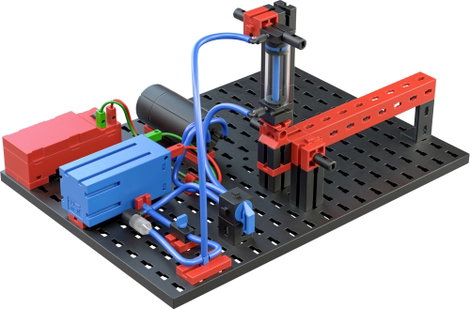 fischertechnik education STEM Pneumatics MINT Kits Építőkészlet STEM Pneumatics 2-4 tanuló 14. kép