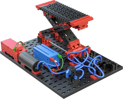 fischertechnik education STEM Pneumatics MINT Kits Építőkészlet STEM Pneumatics 2-4 tanuló 15. kép