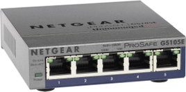 Hálózati switch 5 port 1 GBit/s, NETGEAR GS105E-200PES