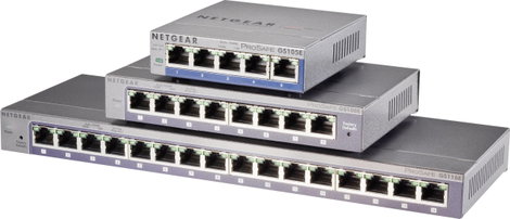 Hálózati switch 5 port 1 GBit/s, NETGEAR GS105E-200PES 2. kép