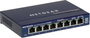 8 portos Gigabites RJ45 ethernet switch 1000 MBit/s Netgear GS108GE 3. bélyegkép