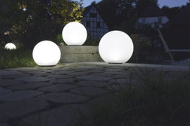 Heitronic Napelemes dekorációs világítás Boule 35421 Golyó LED 0.2 W Semleges fehér Fehér