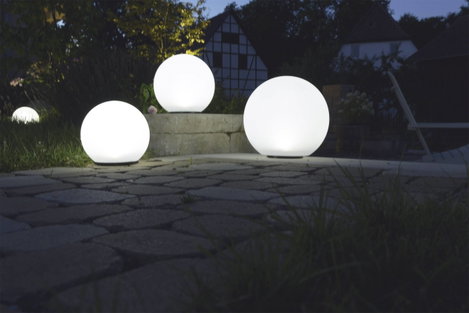 Heitronic Napelemes dekorációs világítás Boule 35420 Golyó LED 0.2 W Semleges fehér Fehér 3. kép