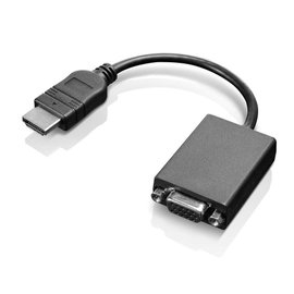 Lenovo 0B47069 Átalakító [1x HDMI dugó - 1x VGA alj] Fekete