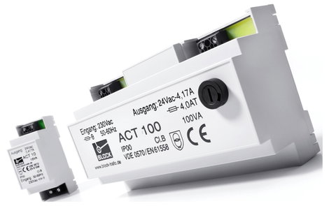 Block ACT 100 Biztonsági transzformátor 1 x 230 V/AC 1 x 24 V/AC 100 VA 4.16 A 2. kép