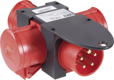 SIROX CEE áramelosztó Kompaktverteiler ohne Zuleitung 943.0411 400 V 16 A 2. kép