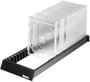 Hama CD flipper 22 CD Műanyag Fekete 1 db (Sz x Ma x Mé) 144 x 29 x 360 mm 00048107 bélyegkép