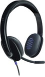 Logitech H540 Számítógép On Ear headset Vezetékes Stereo Fekete mikrofon zajelnyomás bélyegkép
