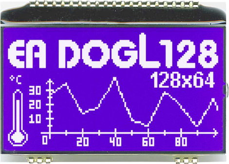 DISPLAY VISIONS LC kijelző (Sz x Ma x Mé) 68 x 51 x 2.8 mm