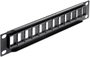 Delock 43259 12 port Hálózati patchpanel 254 mm (10) Szereletlen 1 ME 2. bélyegkép