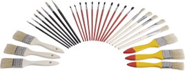 ZAHN Pinsel E10710-20 Modellező ecset 30 részes