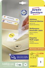 Avery-Zweckform L4735REV-25 Univerzális etikett 210 x 297 mm Papír Fehér 30 db Leoldható Tintasugara 2. bélyegkép